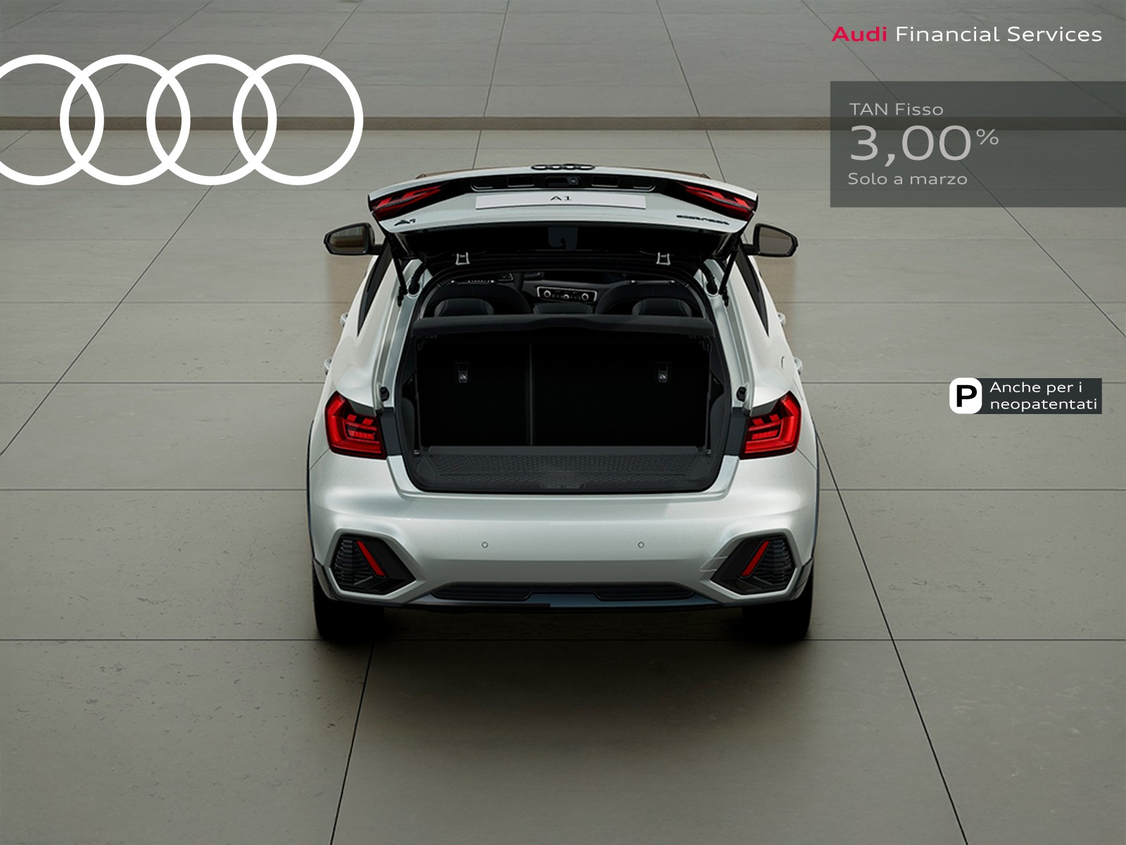 Audi A1 allstreet 30 1.0 tfsi identity contrast 116cv