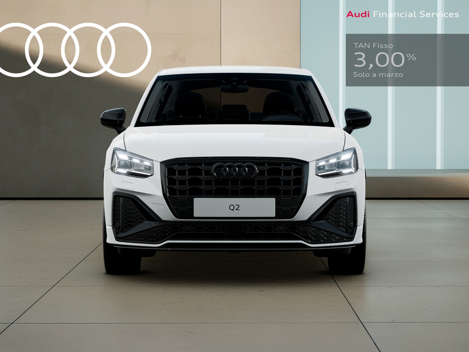 Audi Q2 30 2.0 tdi identity black