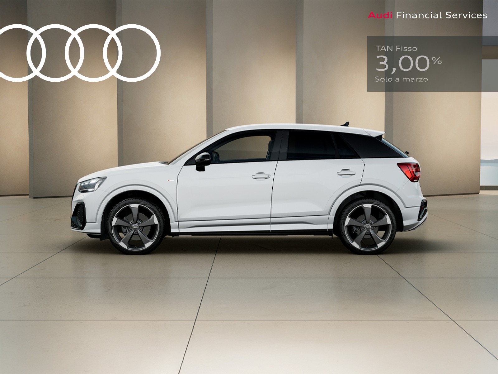Audi Q2 30 2.0 tdi identity black