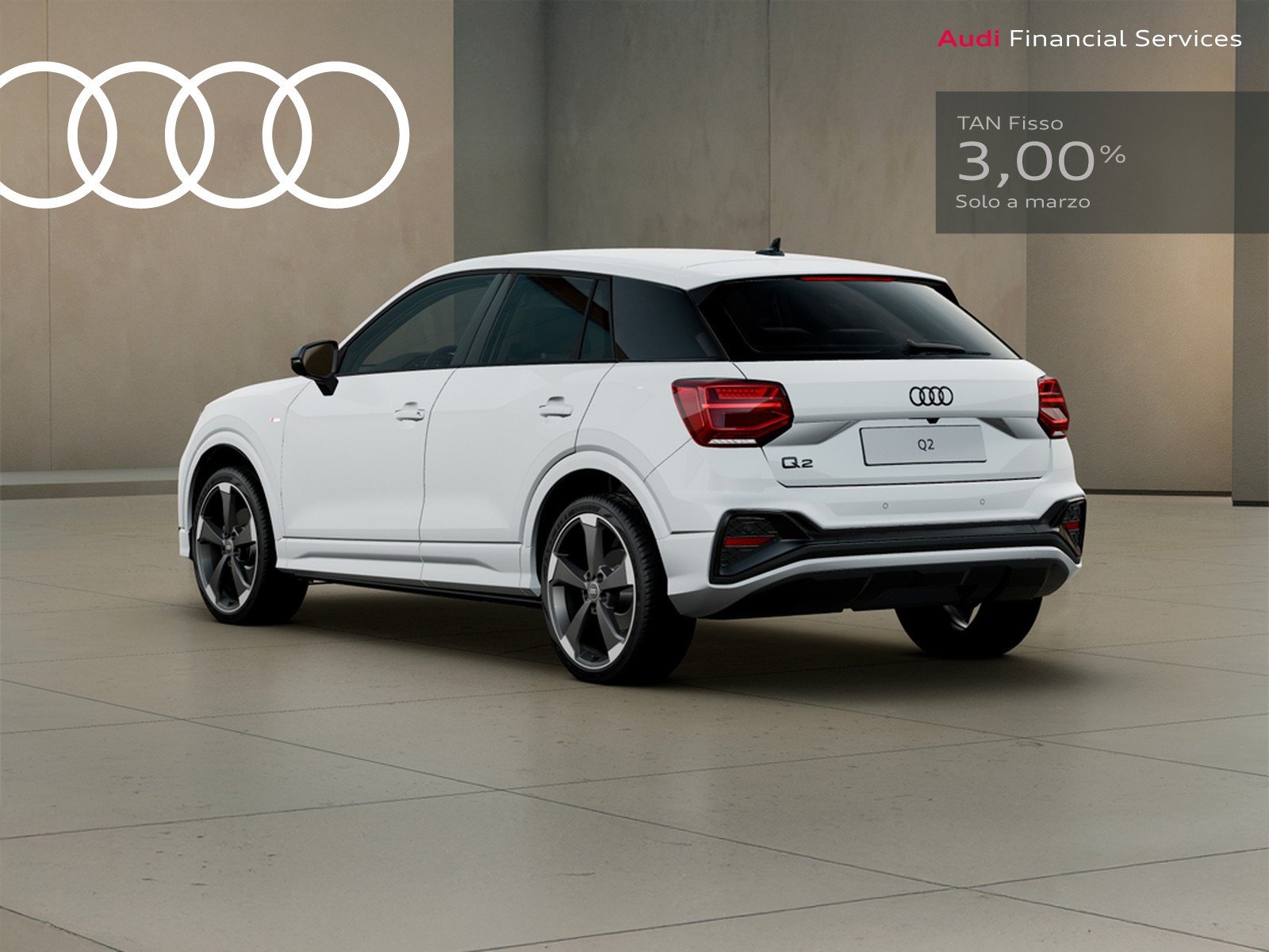 Audi Q2 30 2.0 tdi identity black