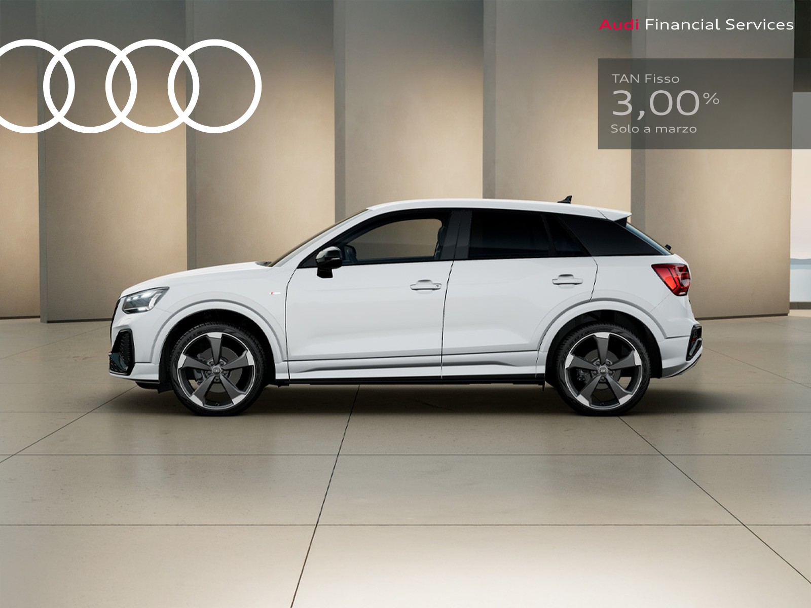 Audi Q2 30 2.0 tdi identity black