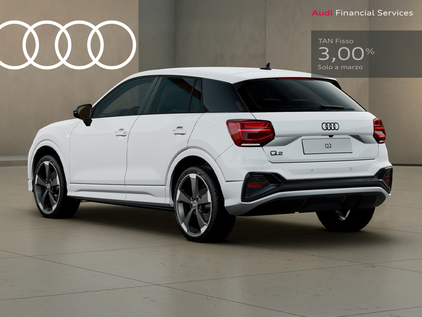 Audi Q2 30 2.0 tdi identity black