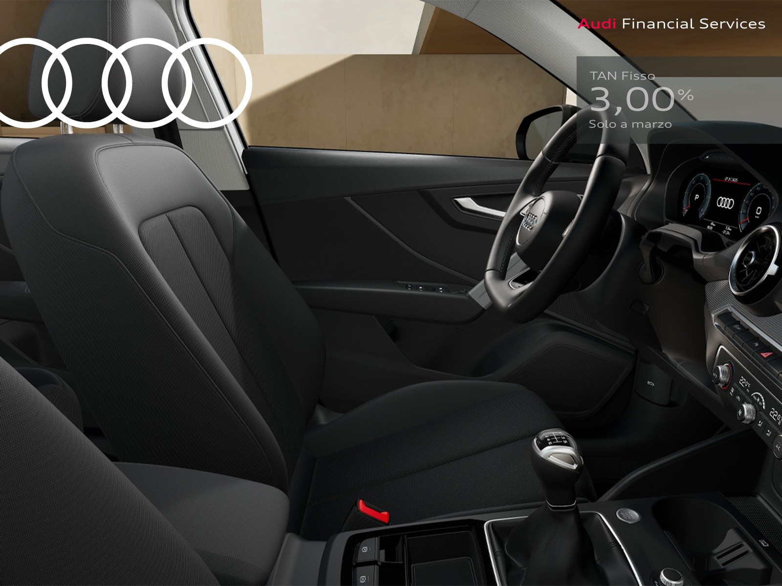 Audi Q2 30 2.0 tdi identity black