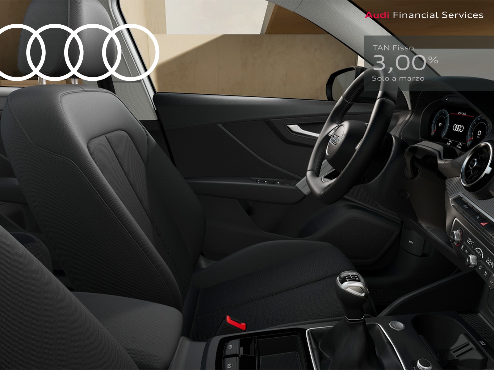 Audi Q2 30 2.0 tdi identity black