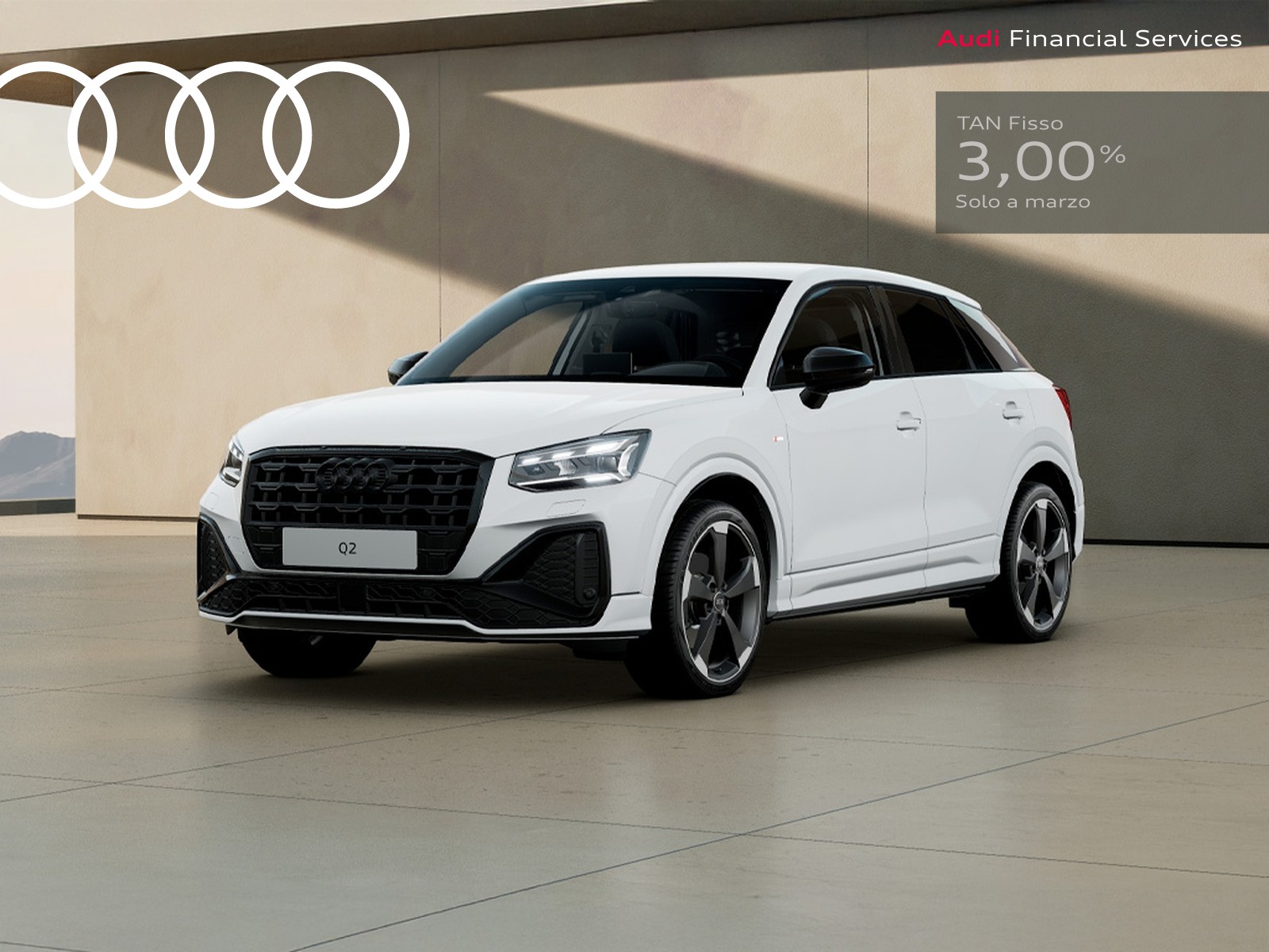 Audi Q2 30 2.0 tdi identity black