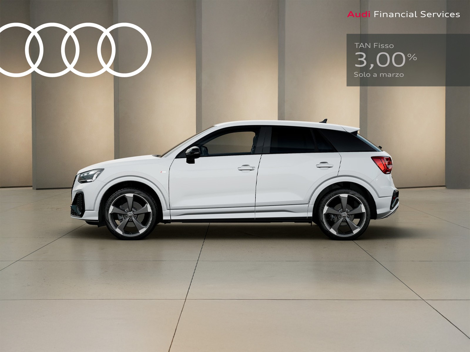 Audi Q2 30 2.0 tdi identity black