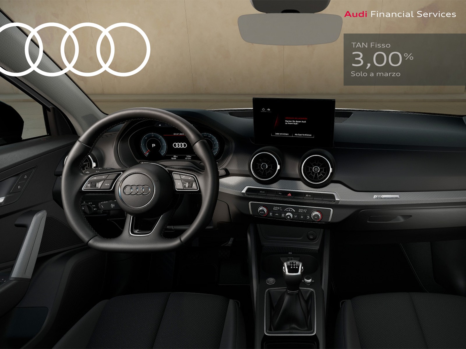 Audi Q2 30 2.0 tdi identity black