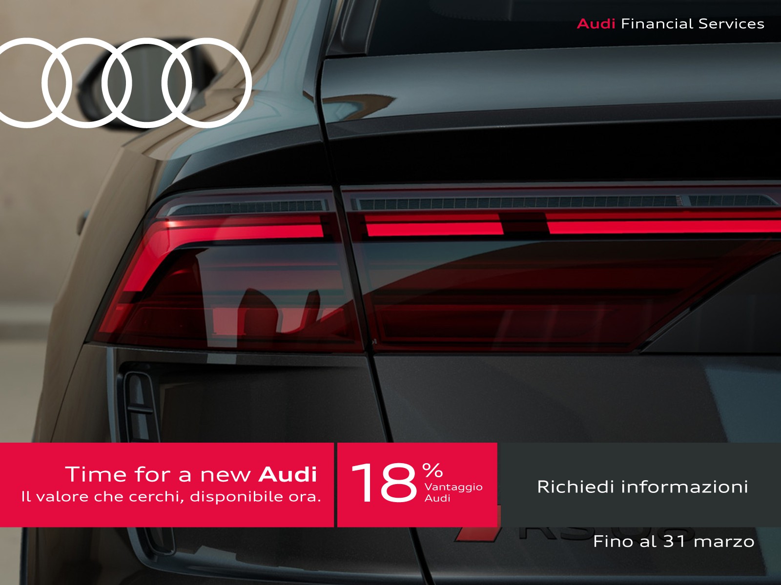 Audi RSQ8 rs 4.0 mhev 48v performance 640cv tiptronic