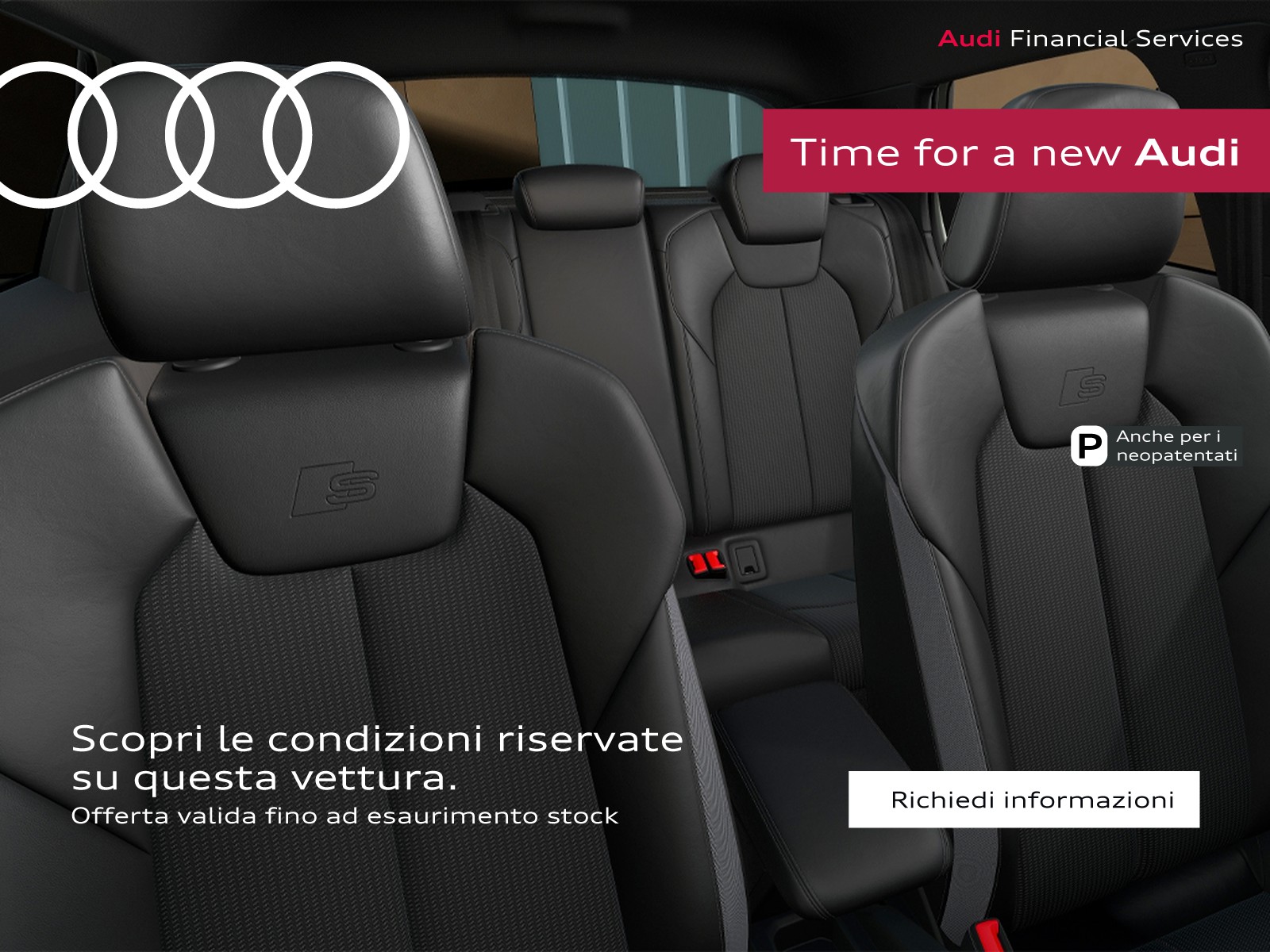 Audi A1 sportback 30 1.0 tfsi identity black 116cv s-tronic