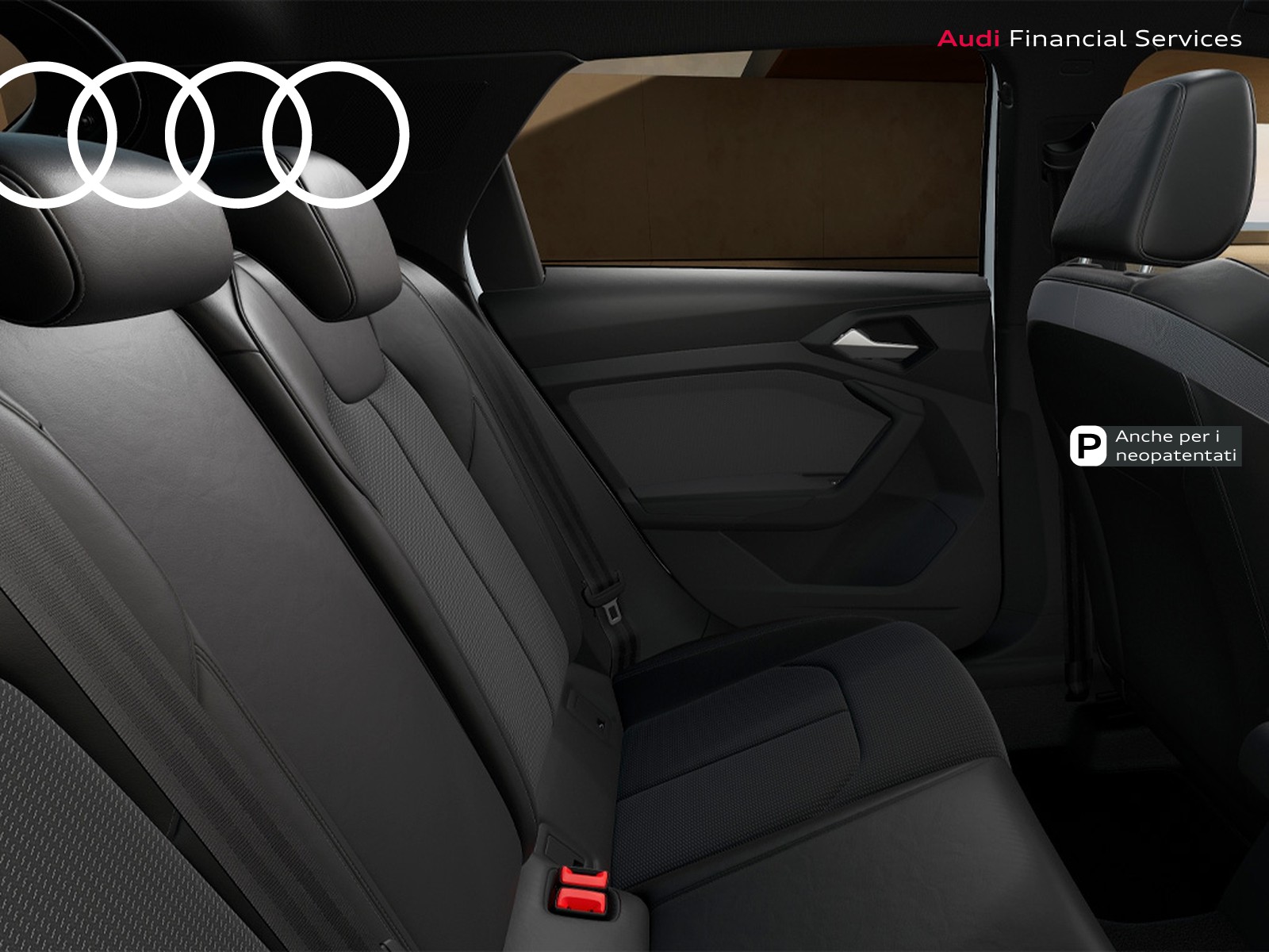 Audi A1 sportback 30 1.0 tfsi identity black 116cv s-tronic