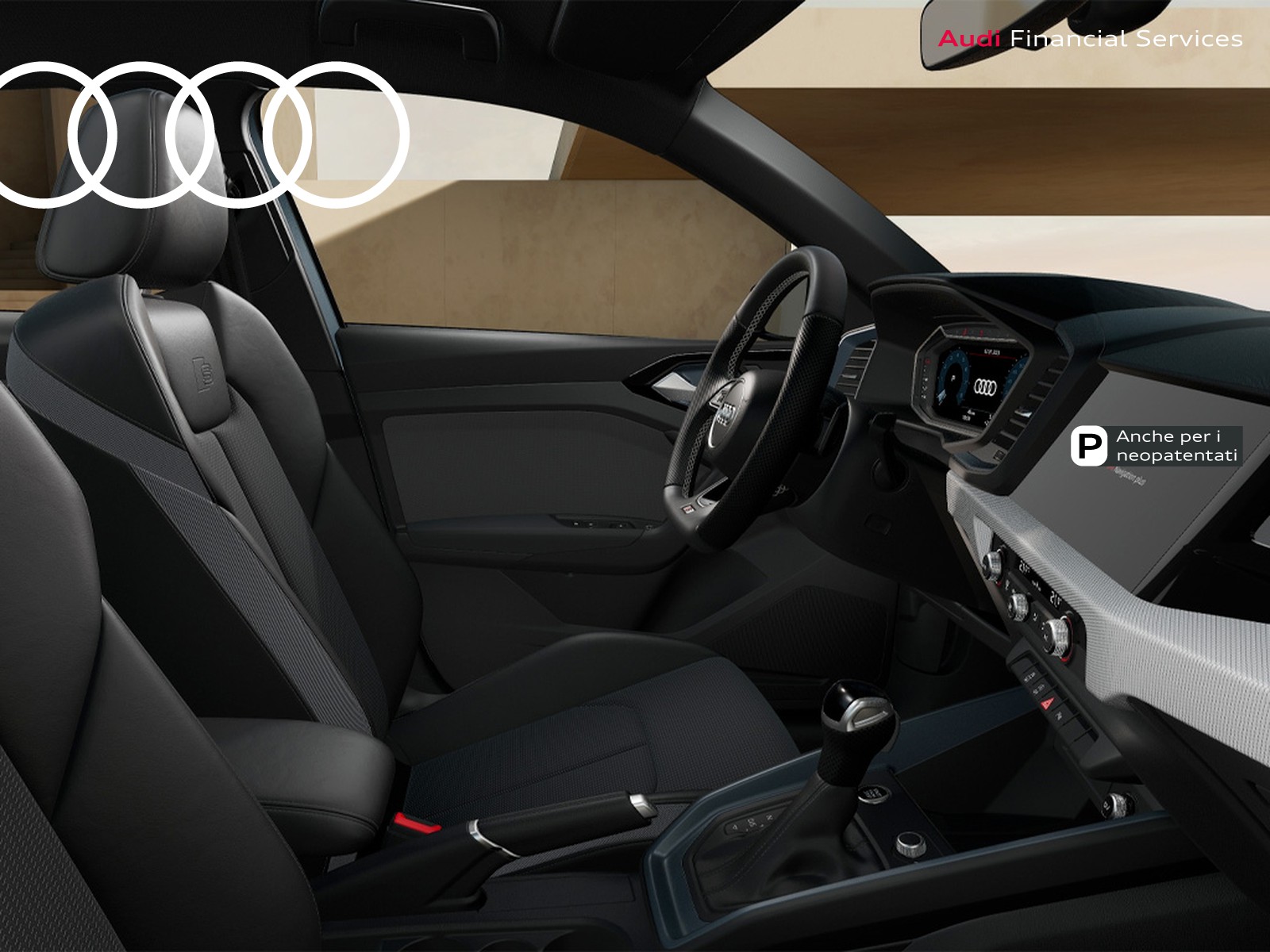 Audi A1 sportback 35 1.5 tfsi identity black s-tronic