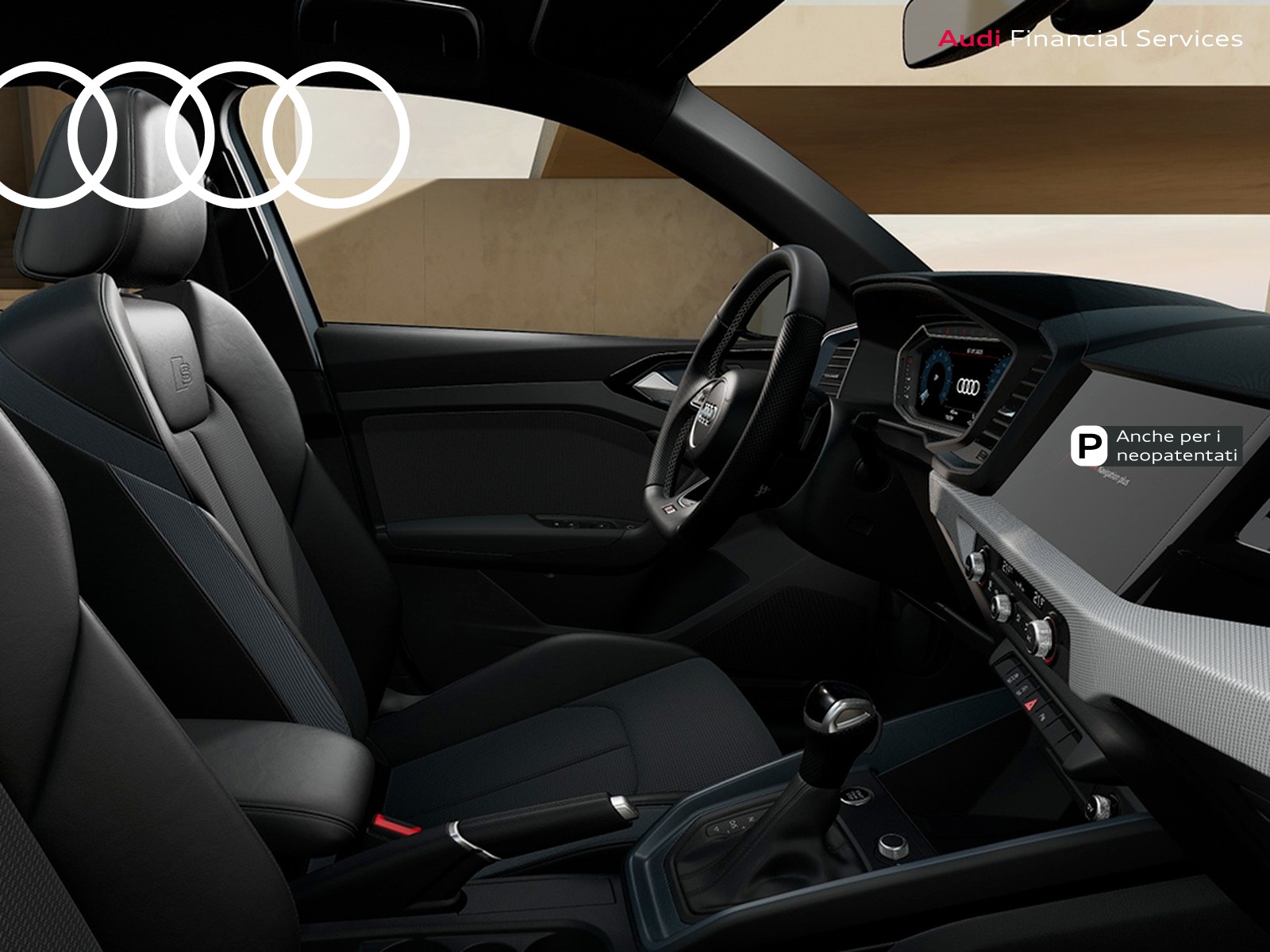 Audi A1 sportback 35 1.5 tfsi identity black s-tronic