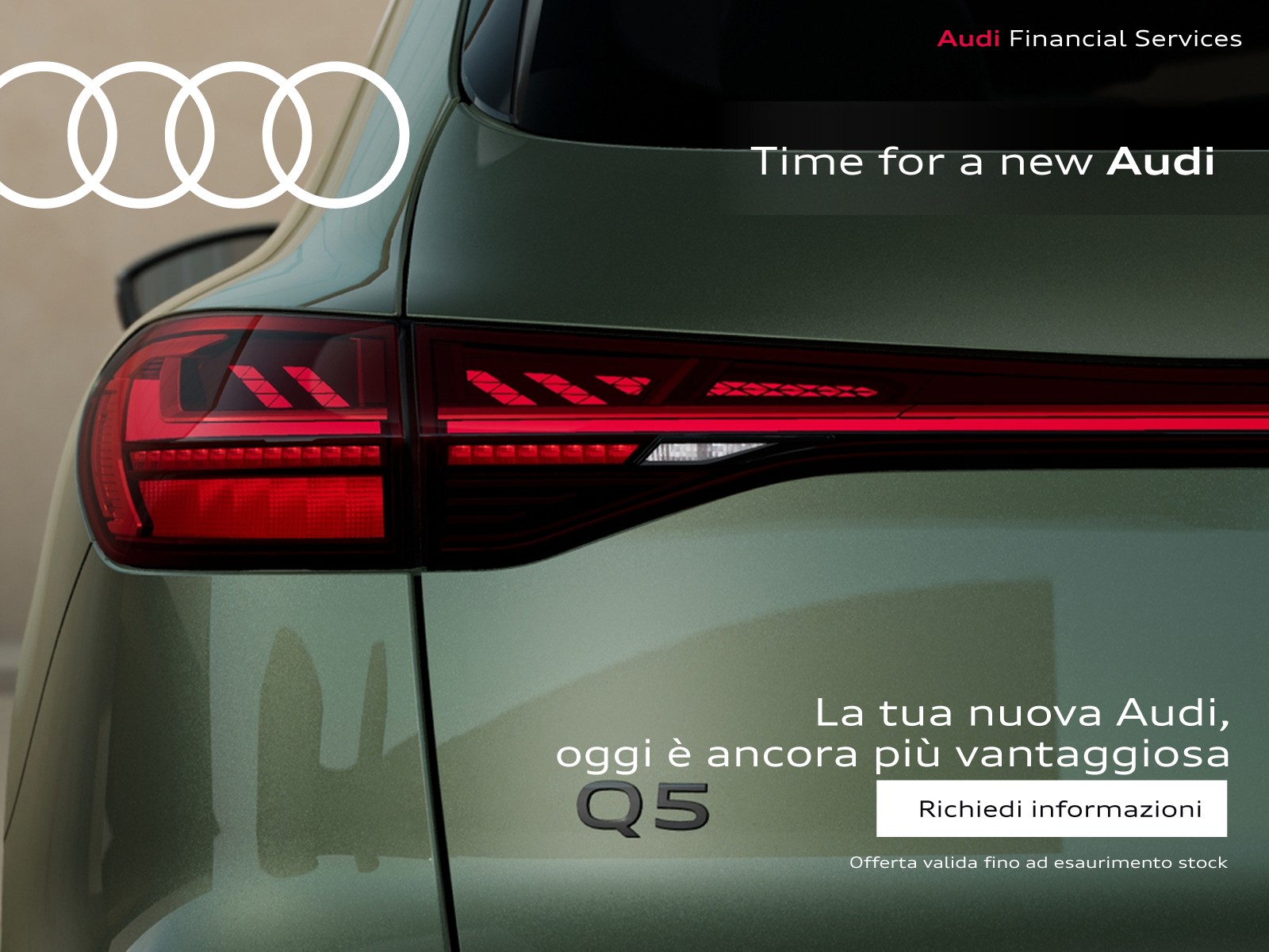 Audi Q5 2.0 tdi mhev+ s line edition quattro 204cv s-tronic