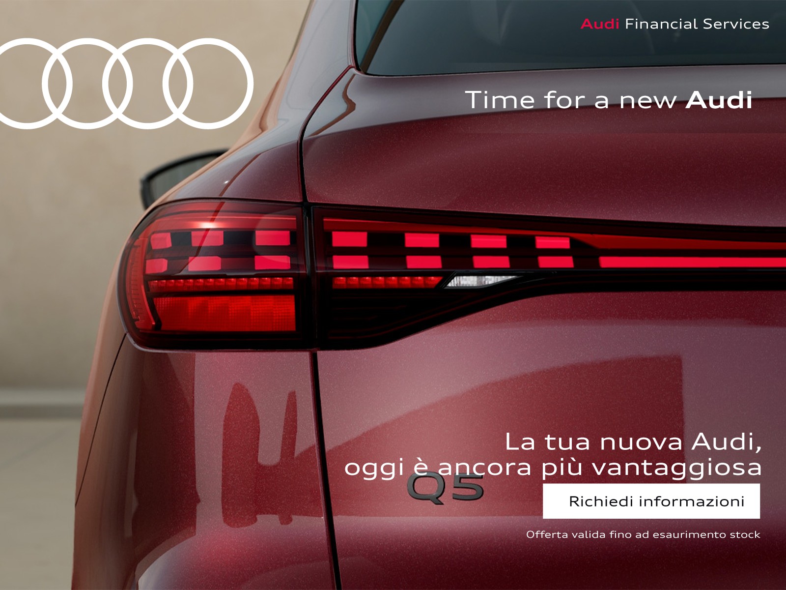 Audi Q5 sportback 2.0 tdi mhev+ s line edition quattro 204cv s-tronic