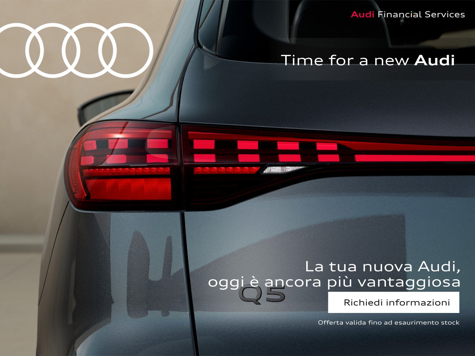 Audi Q5 2.0 tdi mhev+ s line edition quattro 204cv s-tronic