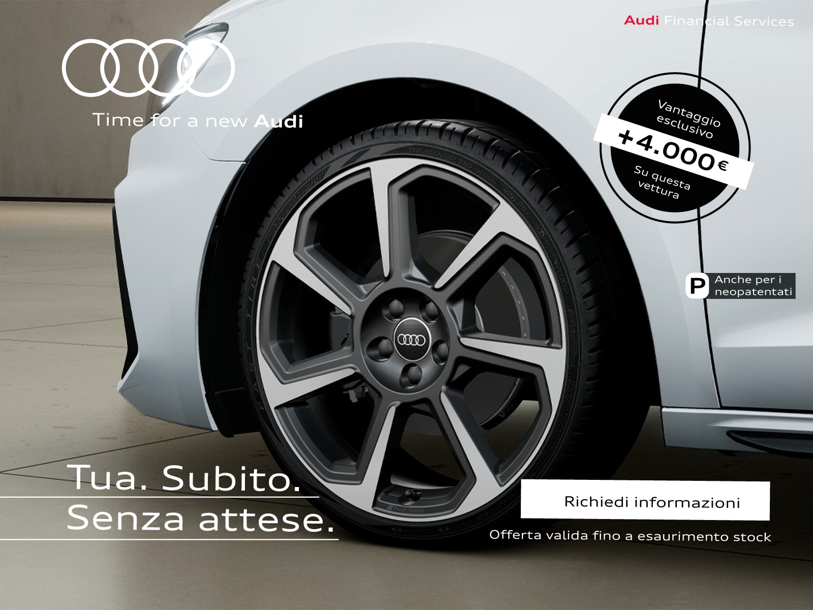 Audi A1 sportback 30 1.0 tfsi identity black 116cv s-tronic