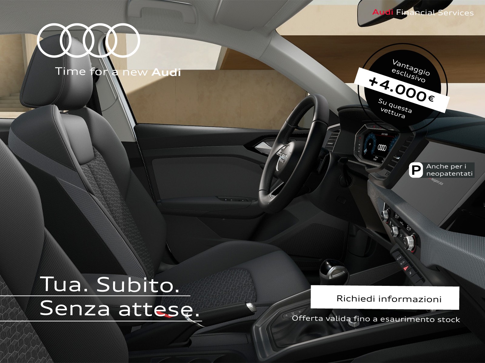 Audi A1 allstreet 30 1.0 tfsi identity contrast 116cv s tronic
