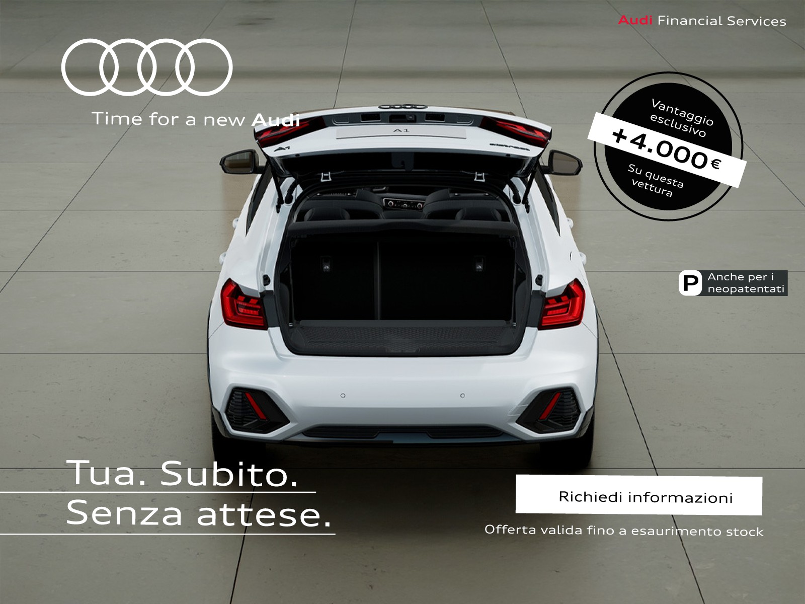 Audi A1 allstreet 30 1.0 tfsi identity contrast 116cv s tronic