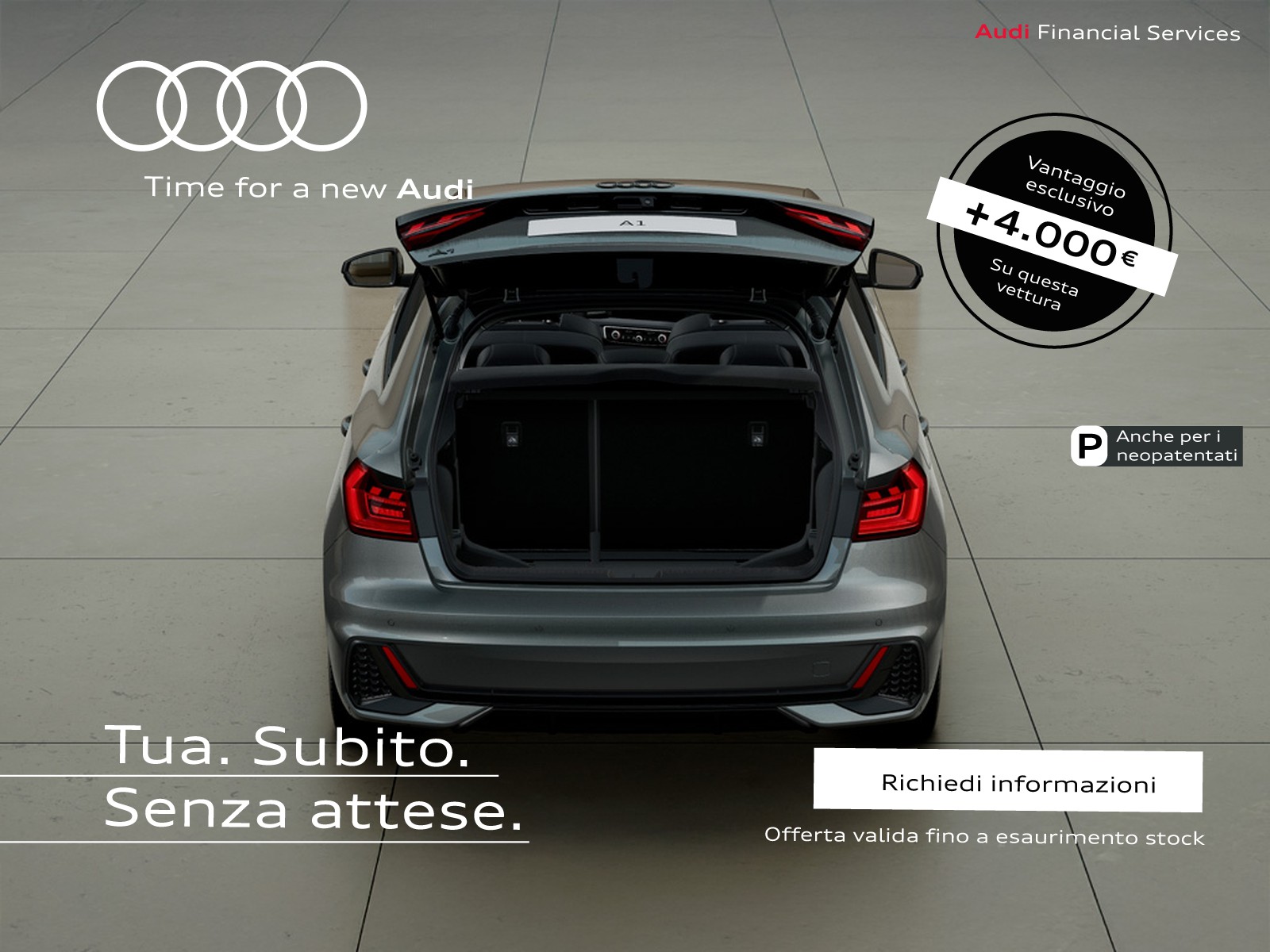 Audi A1 sportback 35 1.5 tfsi identity black s-tronic