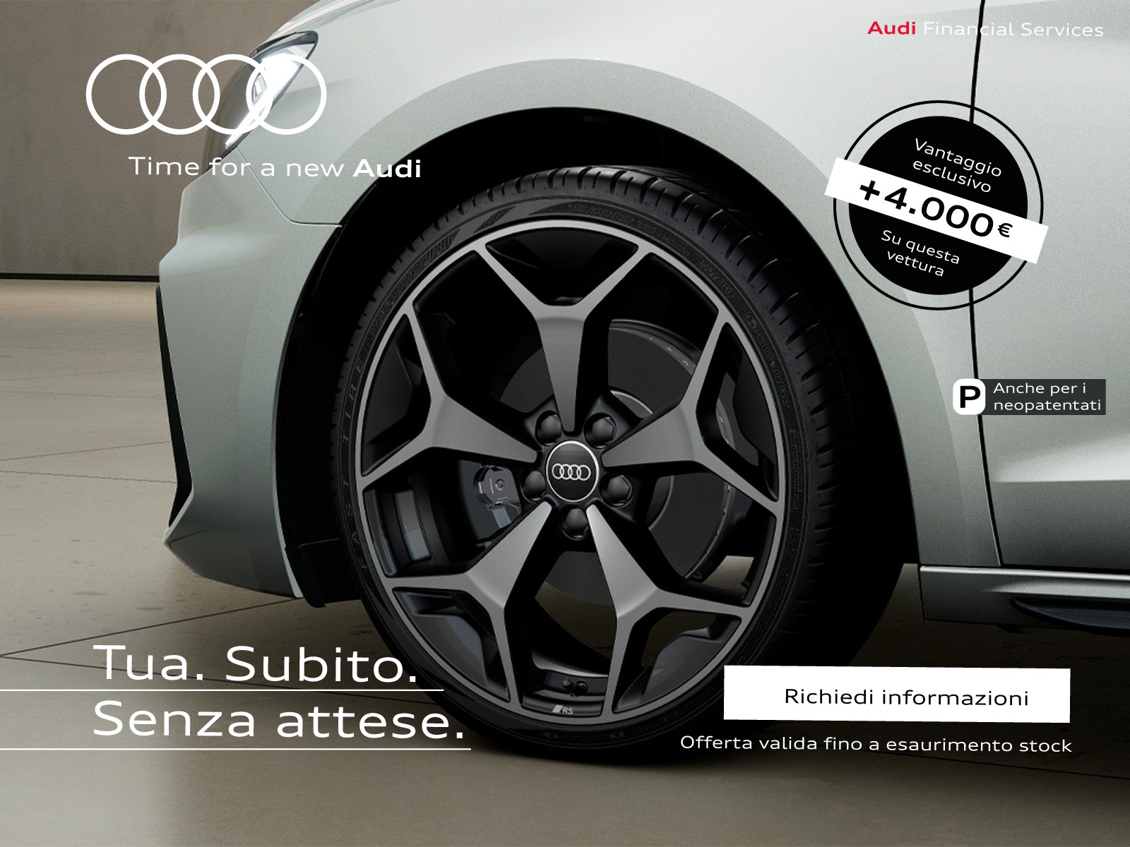 Audi A1 sportback 30 1.0 tfsi identity black 116cv s-tronic