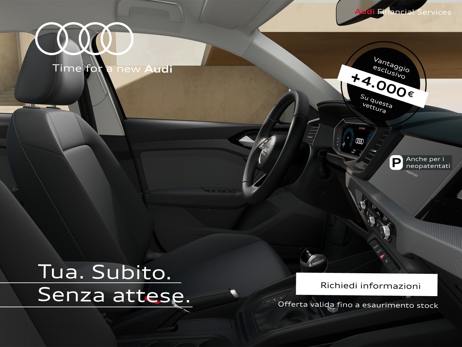Audi A1 sportback 30 1.0 tfsi business 116cv s-tronic