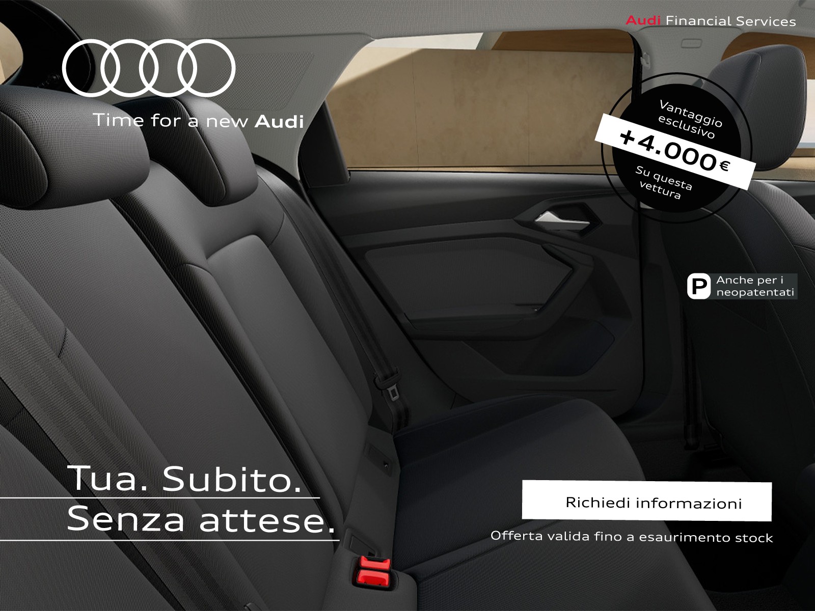 Audi A1 sportback 30 1.0 tfsi business 116cv s-tronic