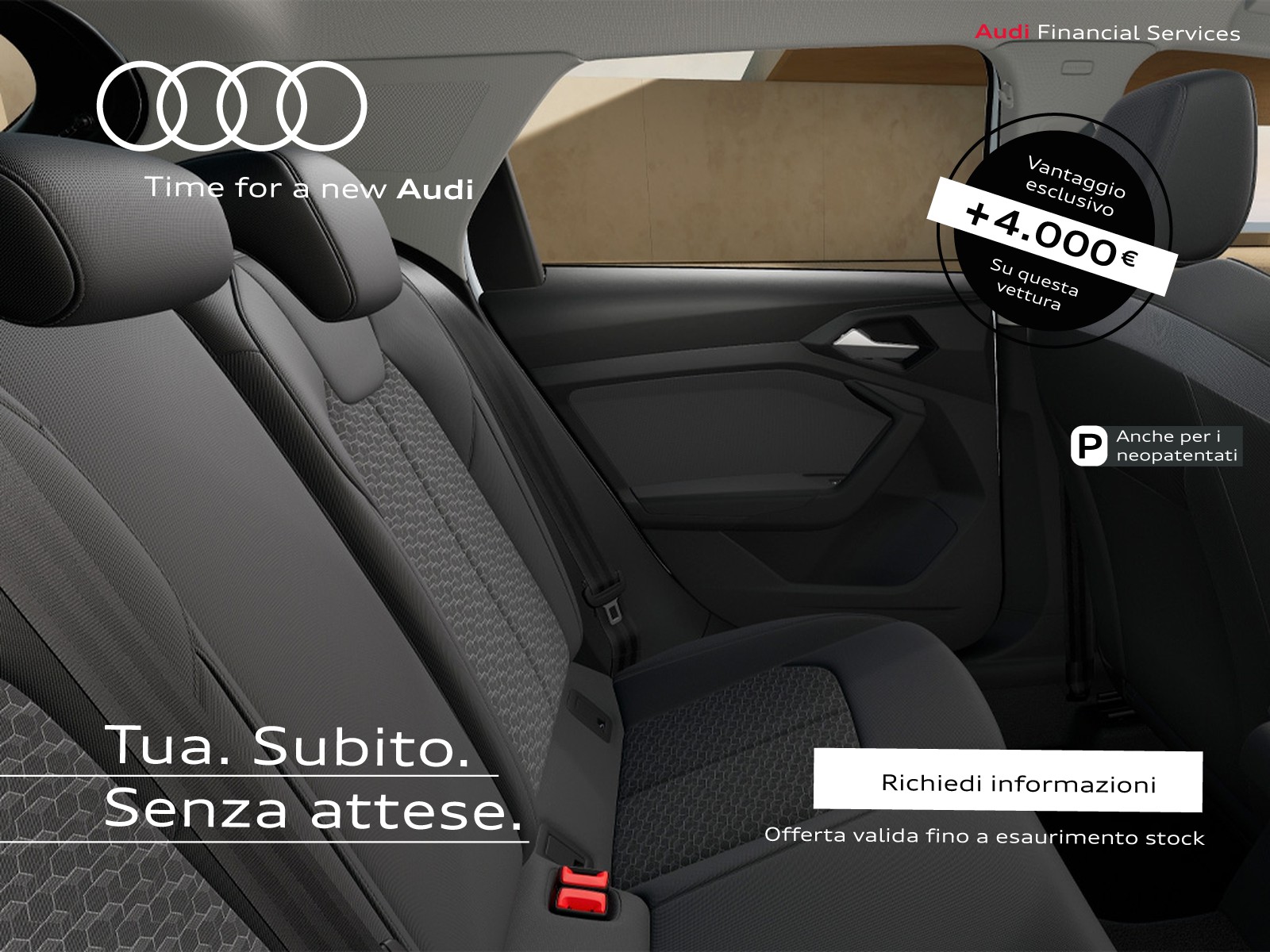 Audi A1 allstreet 30 1.0 tfsi identity contrast 116cv