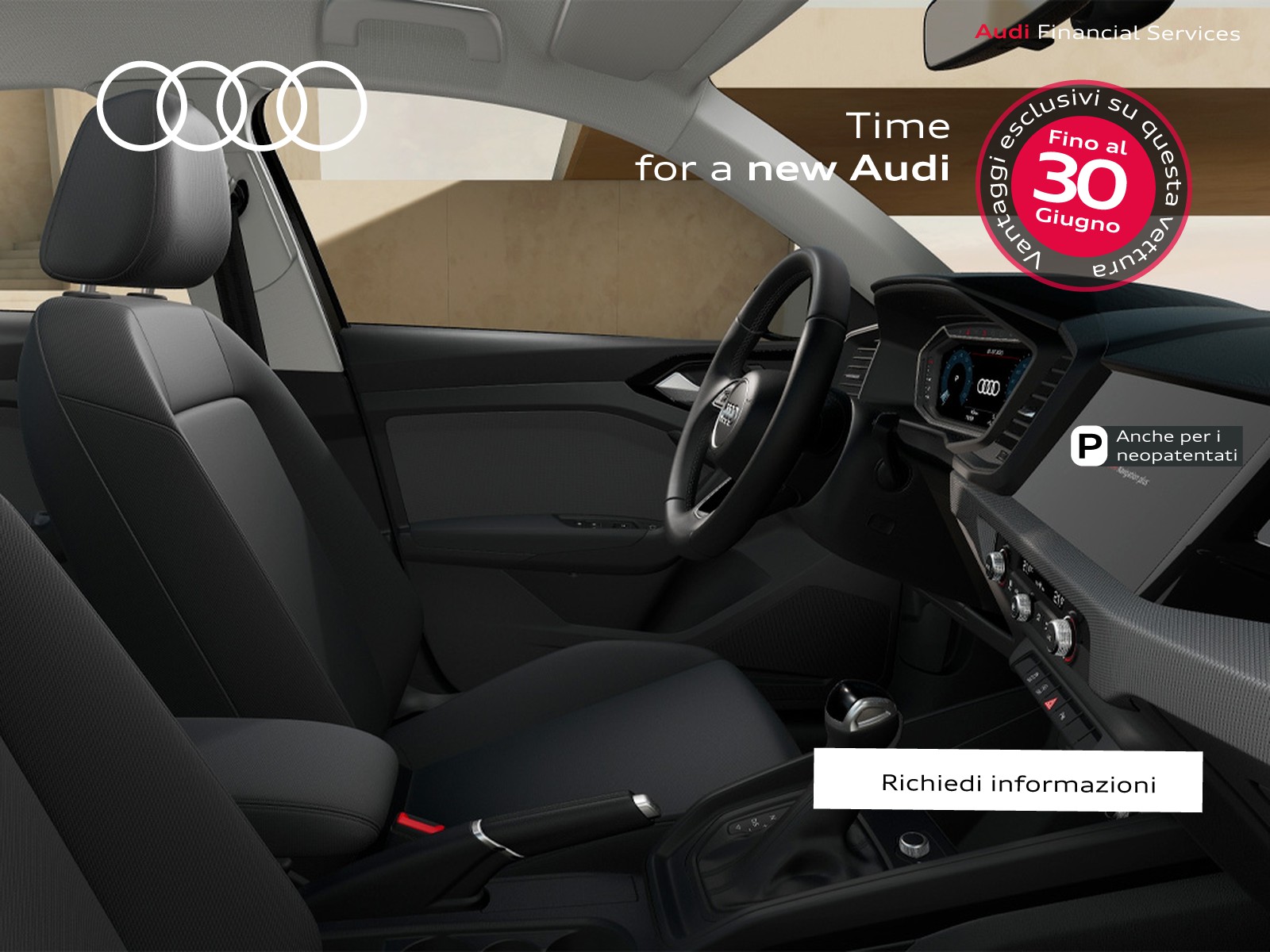 Audi A1 sportback 30 1.0 tfsi business 116cv s-tronic