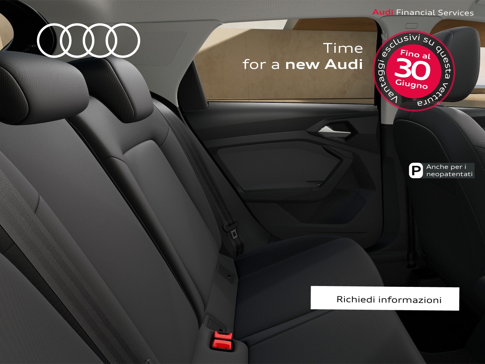Audi A1 sportback 30 1.0 tfsi business 116cv s-tronic