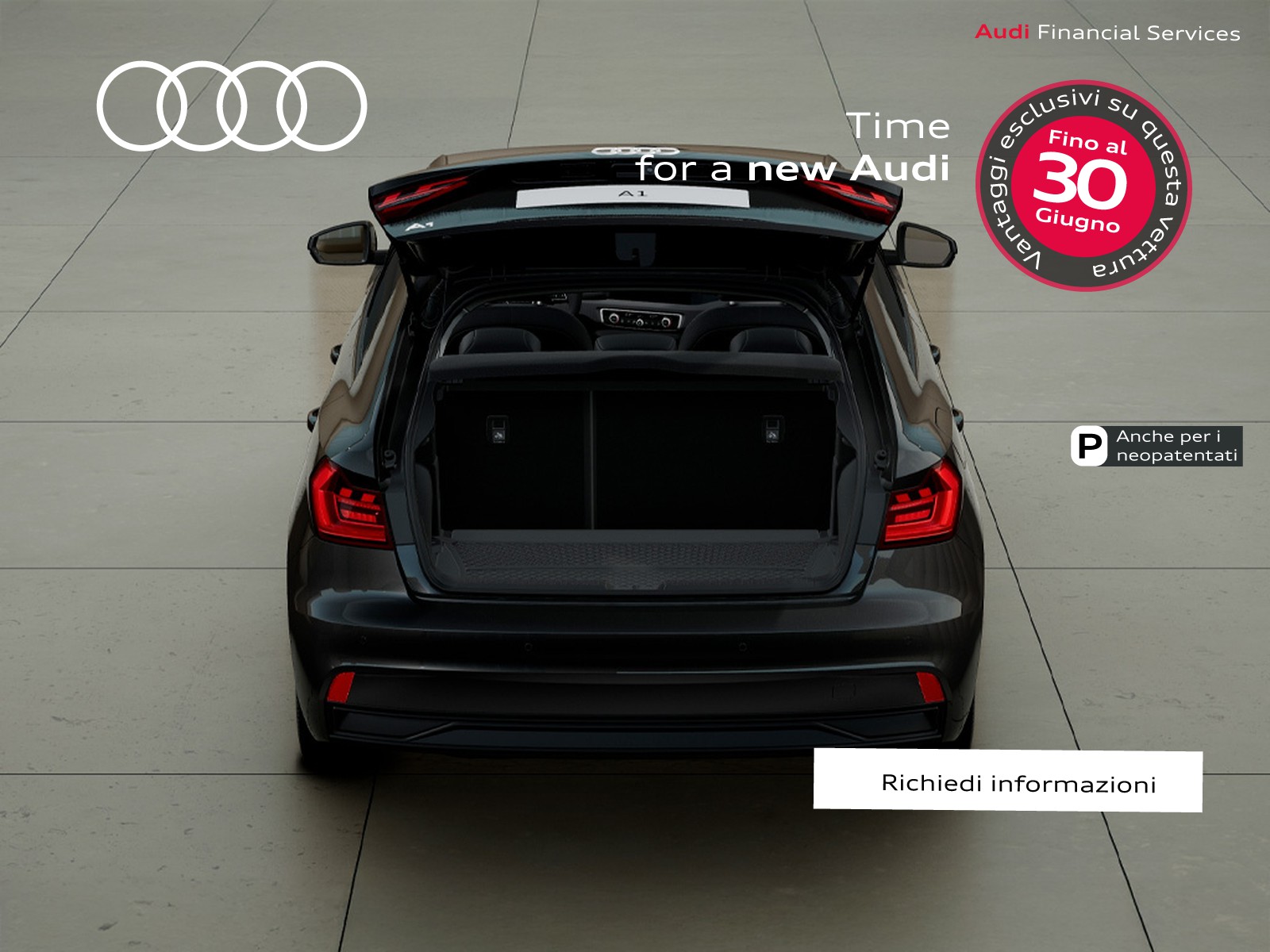 Audi A1 sportback 30 1.0 tfsi business 116cv s-tronic