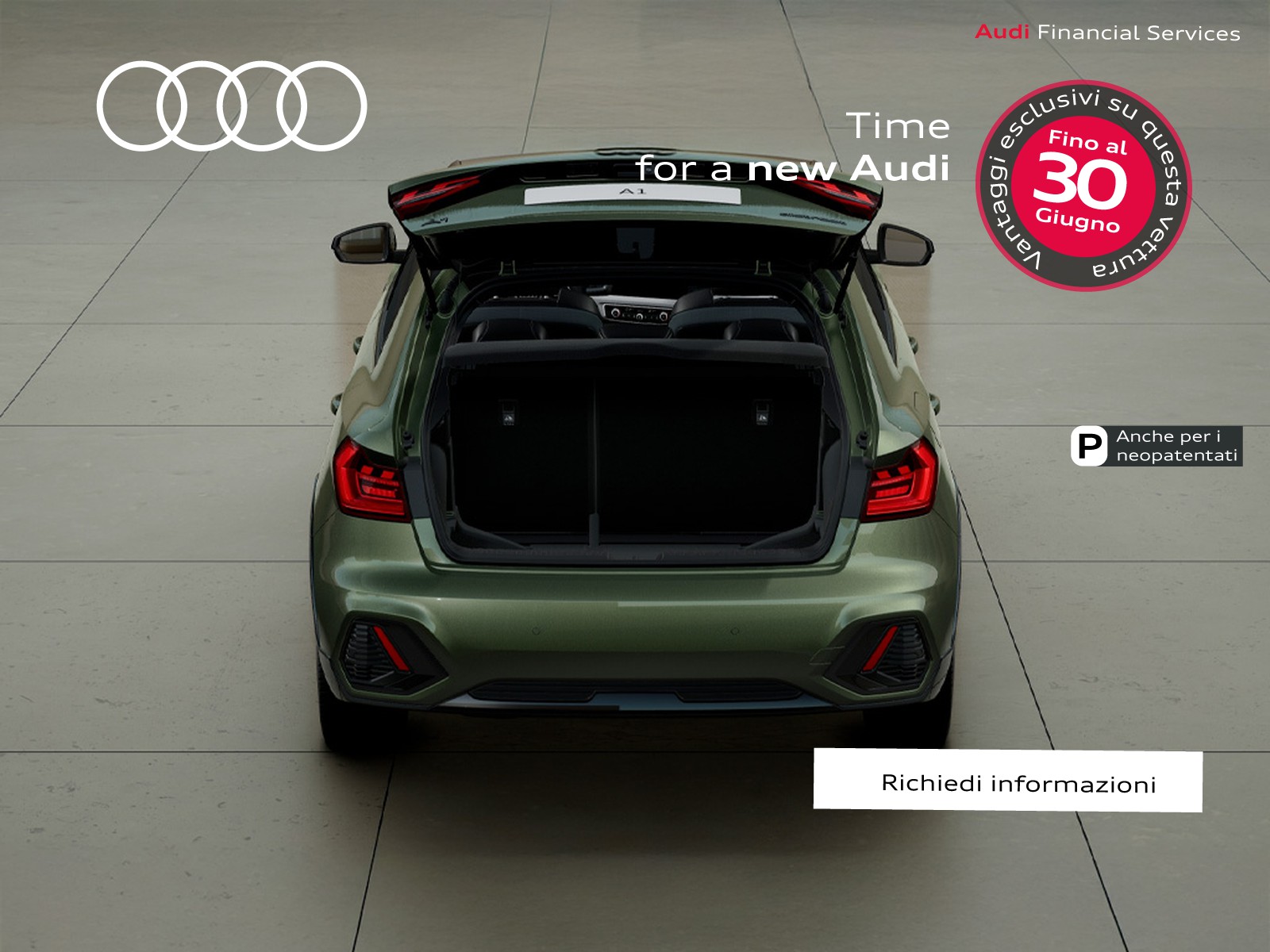 Audi A1 allstreet 30 1.0 tfsi identity contrast 116cv s tronic
