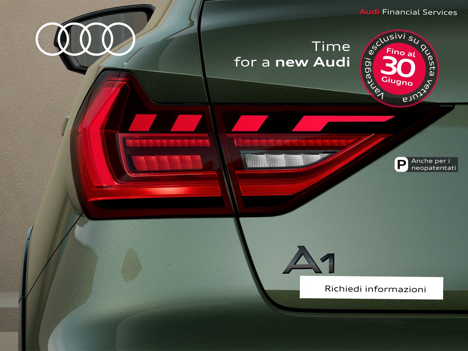 Audi A1 allstreet 30 1.0 tfsi identity contrast 116cv s tronic