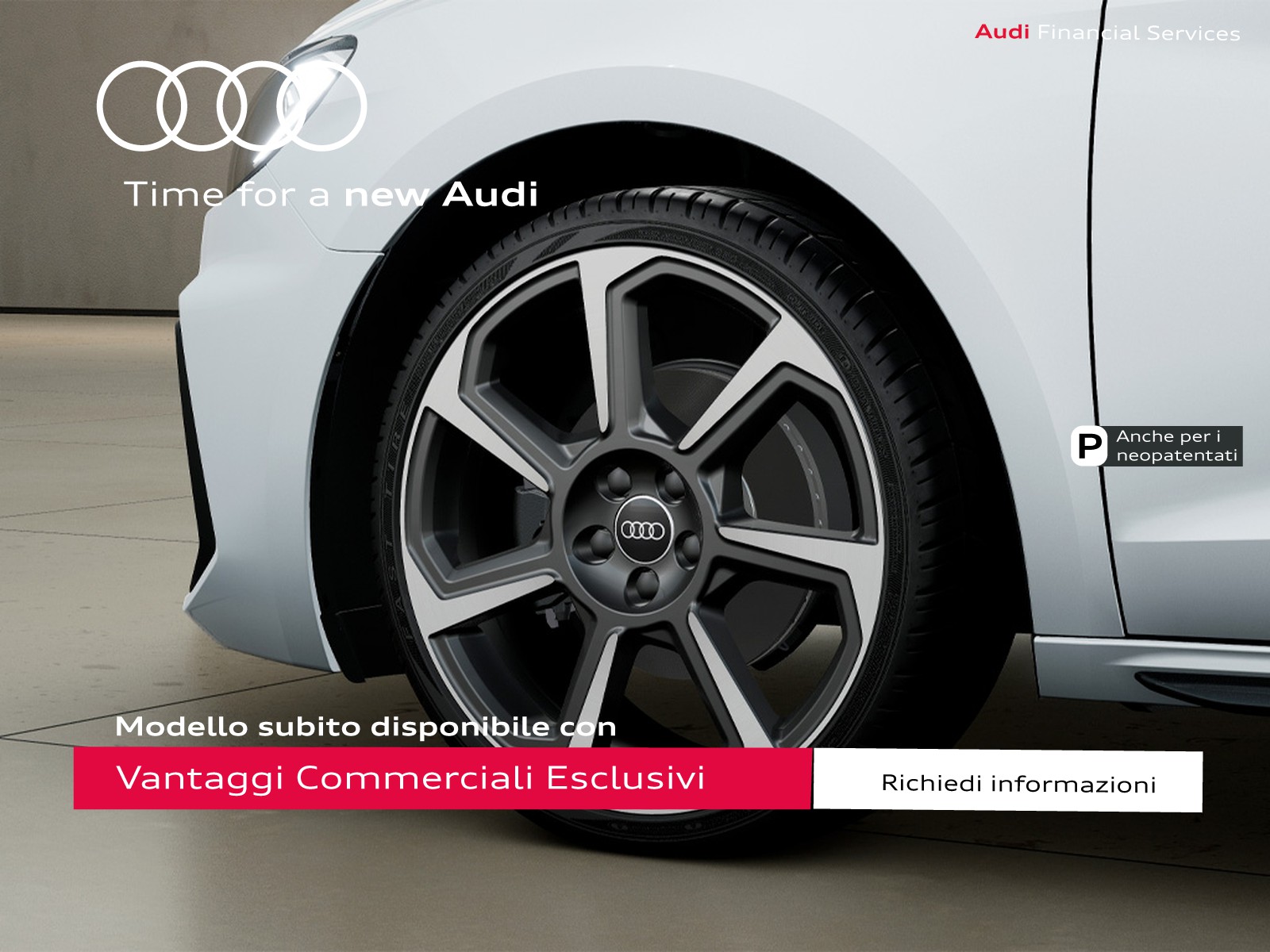 Audi A1 sportback 30 1.0 tfsi identity black 116cv s-tronic