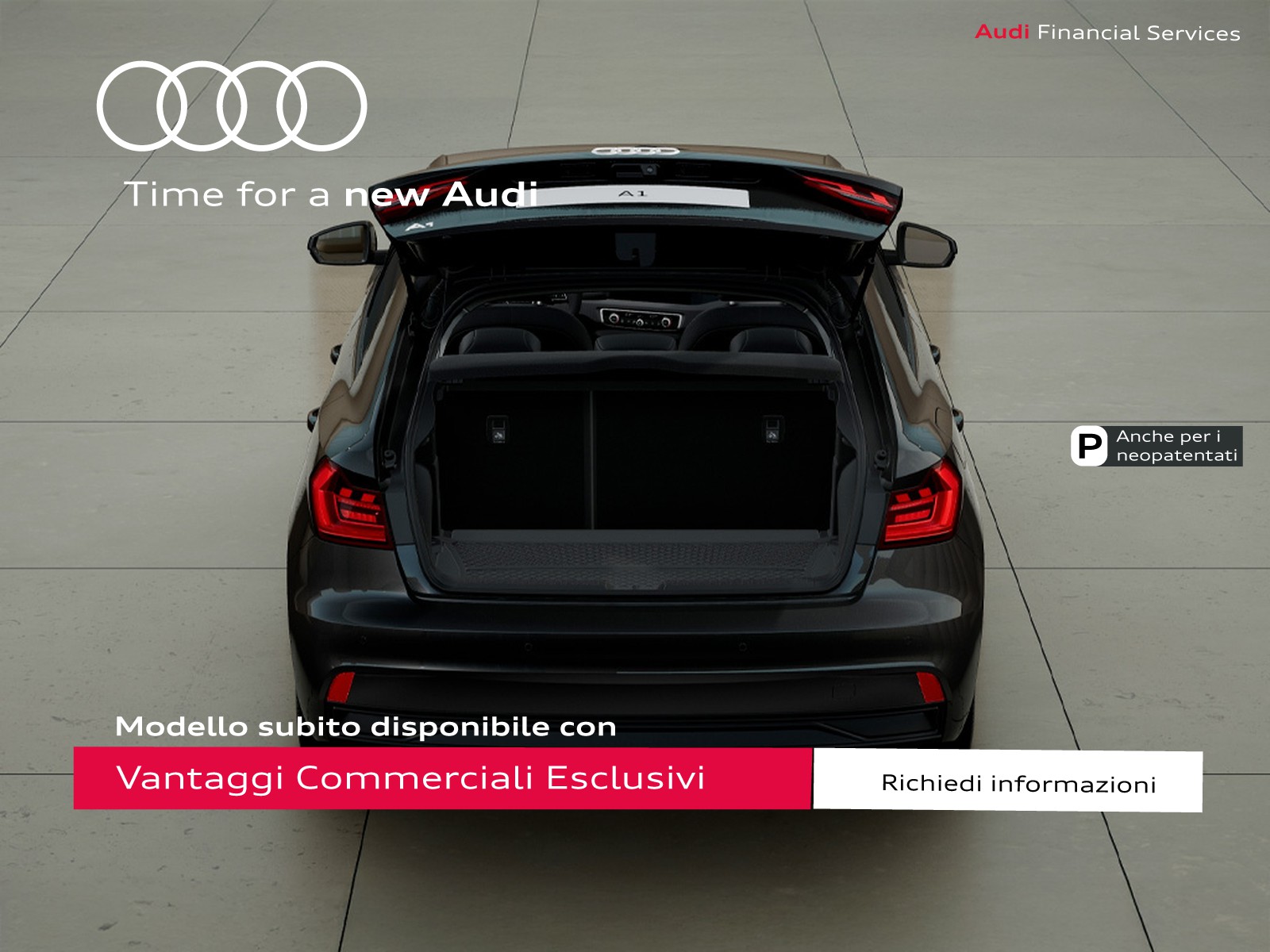 Audi A1 sportback 30 1.0 tfsi business 116cv s-tronic