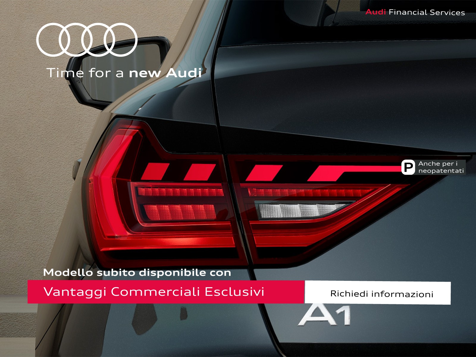 Audi A1 sportback 30 1.0 tfsi business 116cv s-tronic