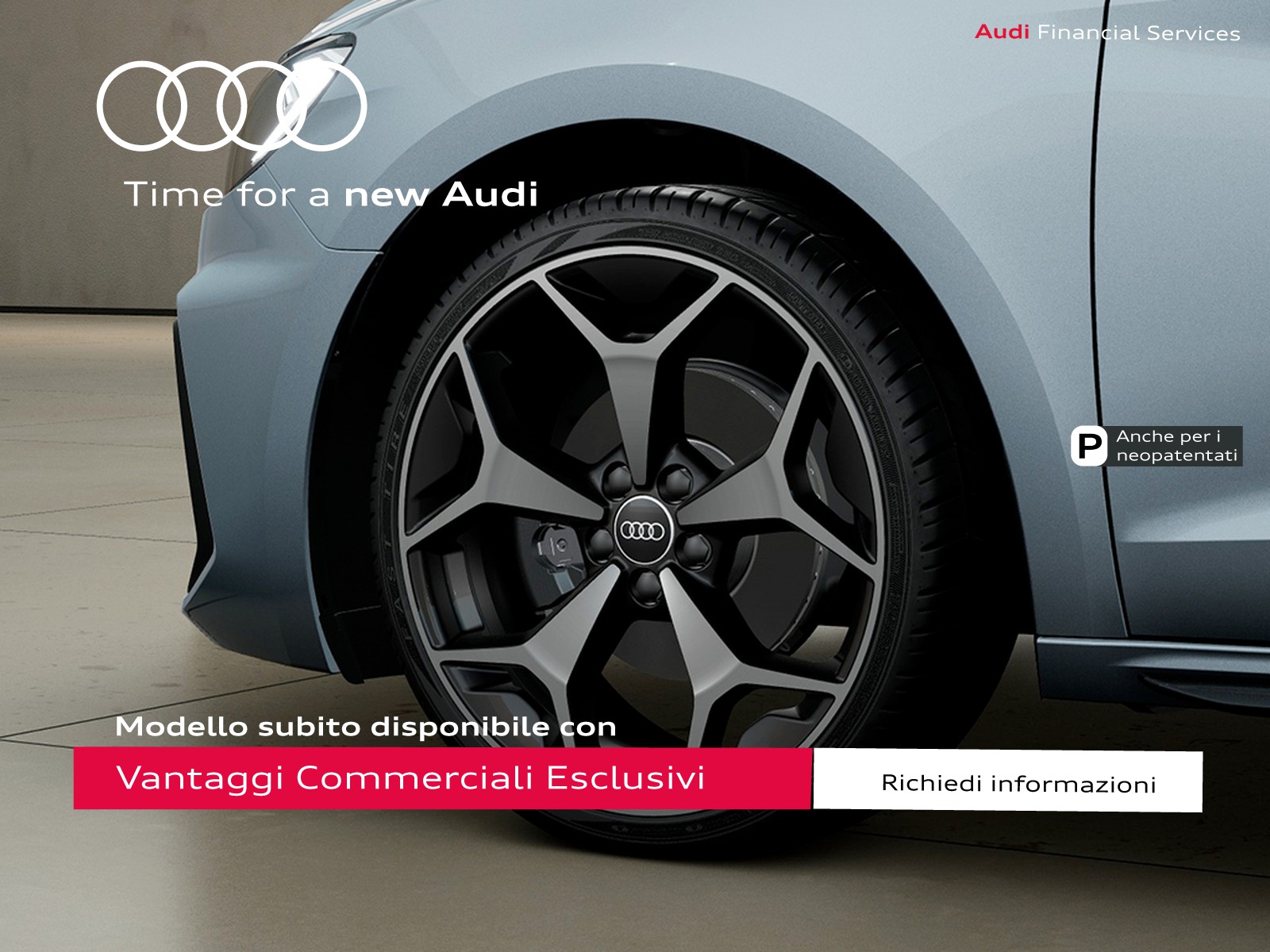 Audi A1 sportback 30 1.0 tfsi identity black 116cv s-tronic