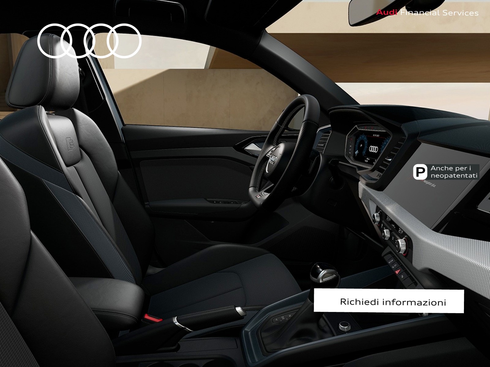 Audi A1 sportback 35 1.5 tfsi identity black s-tronic