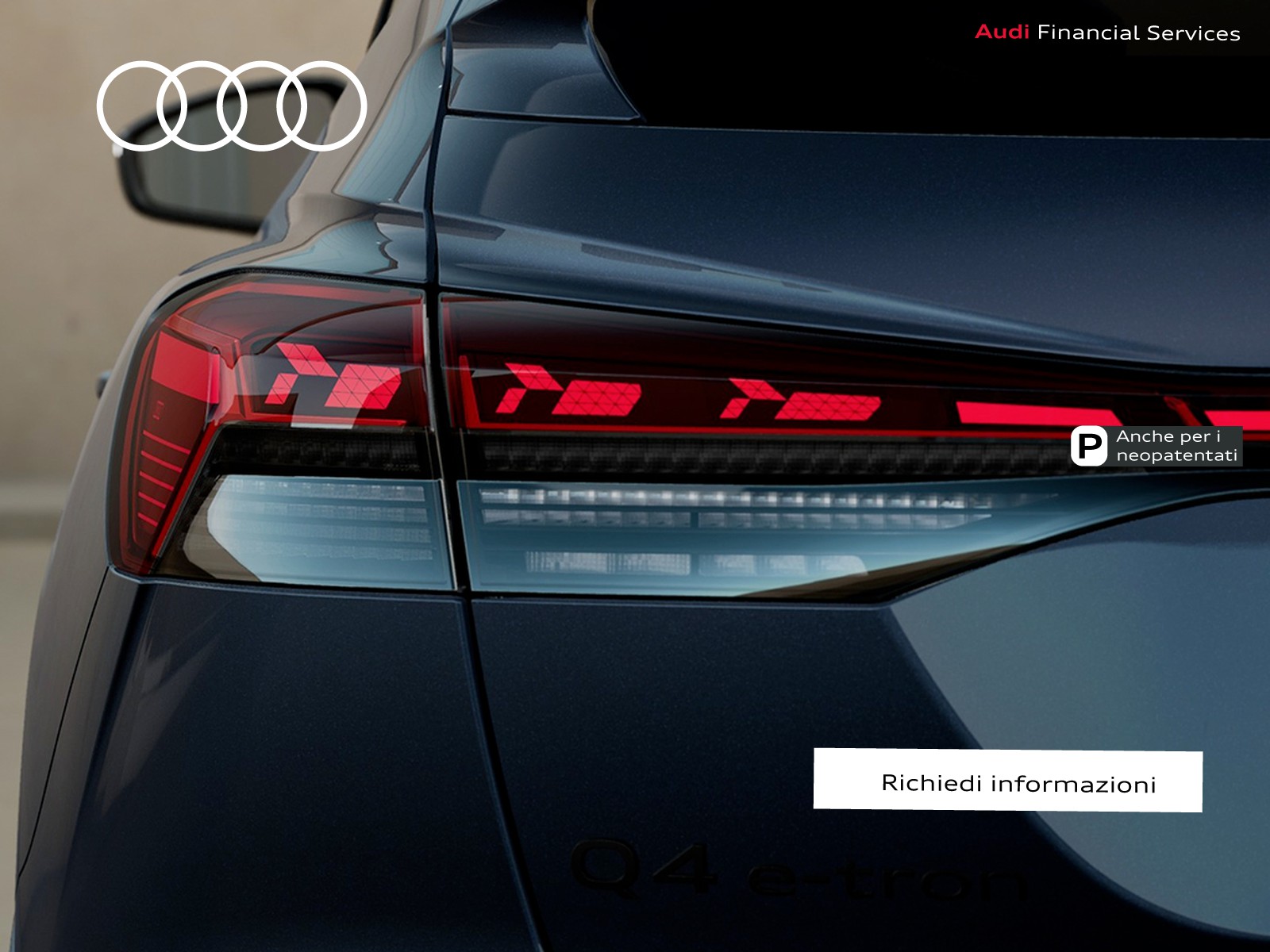 Audi Q4 e-tron sportback e-tron performance business 286cv