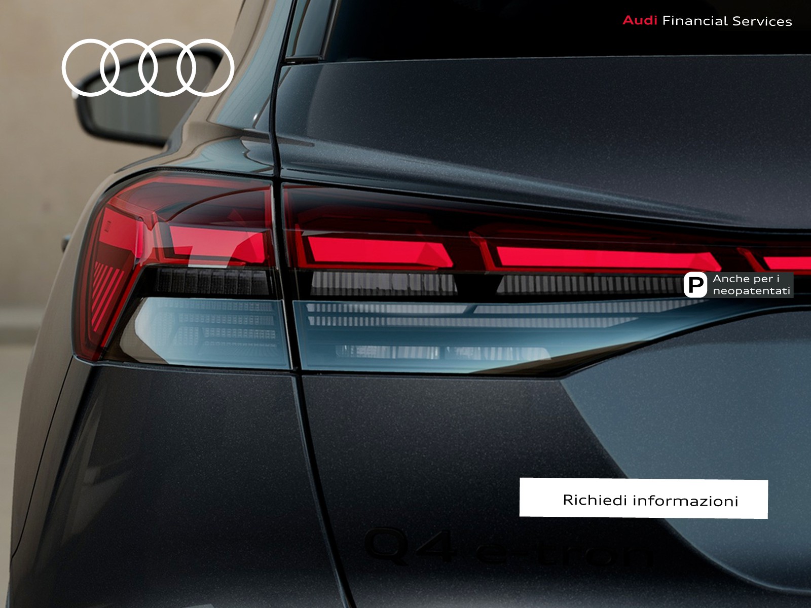 Audi Q4 e-tron custom edition 204cv