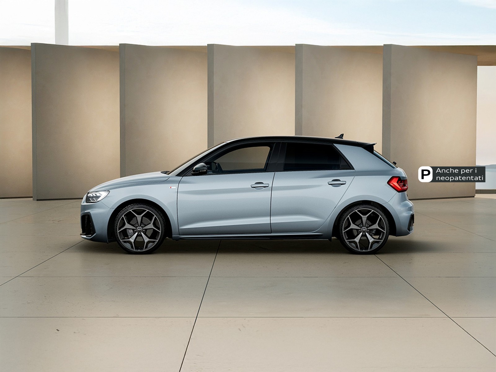 Audi A1 sportback 30 1.0 tfsi identity black 116cv s-tronic