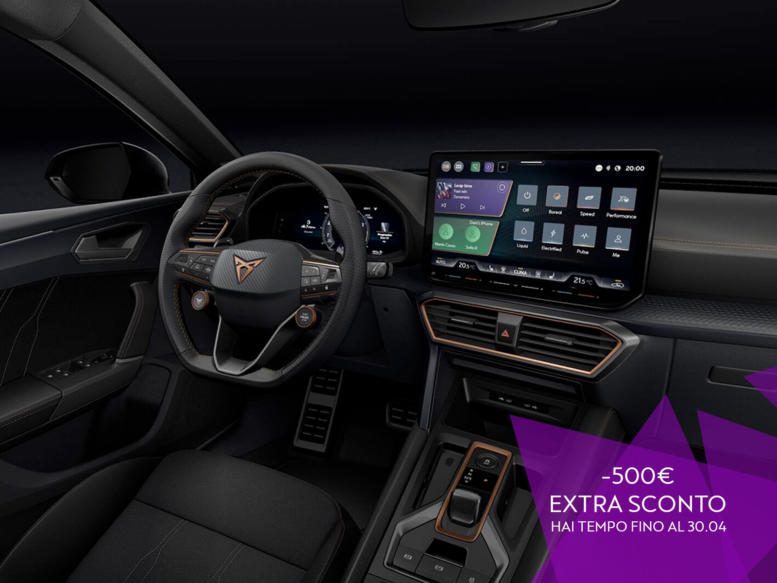 Cupra Leon 1.5 hybrid 150cv dsg