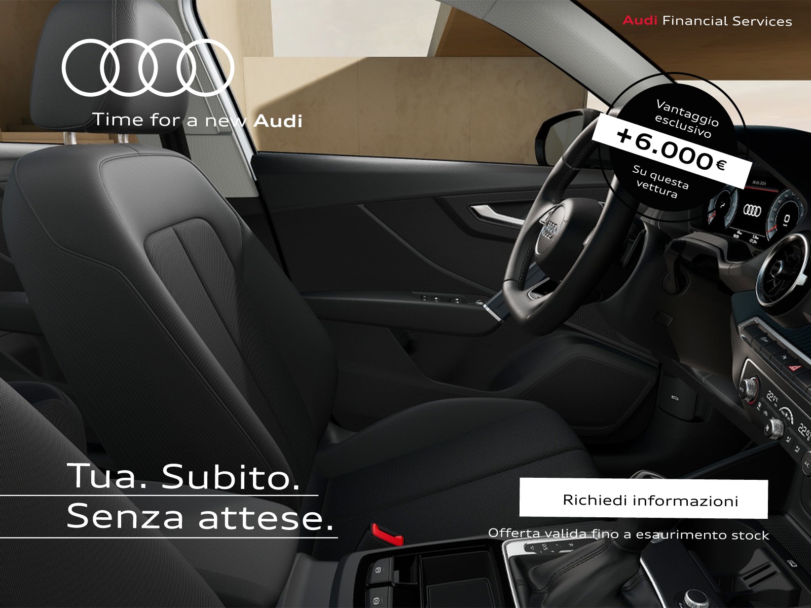 Audi Q2 35 2.0 tdi identity black s-tronic