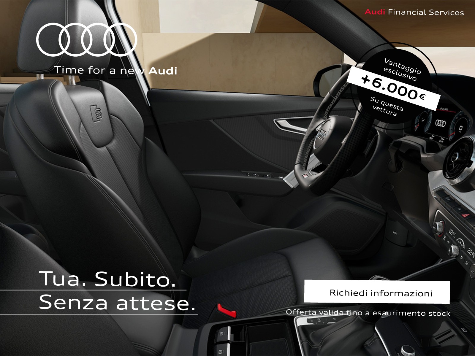 Audi Q2 35 1.5 tfsi identity black s-tronic