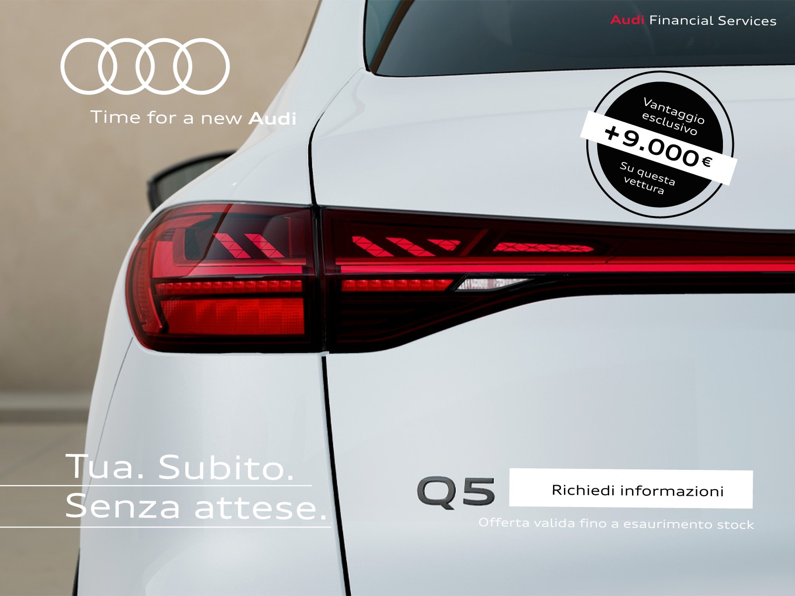 Audi Q5 sportback 2.0 tdi mhev+ s line edition quattro 204cv s-tronic