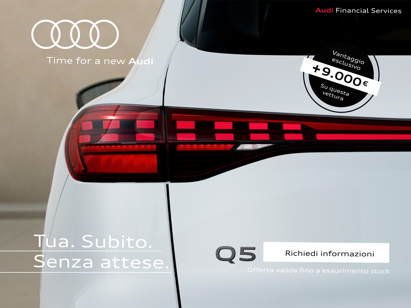 Audi Q5 2.0 tdi mhev+ s line edition quattro 204cv s-tronic