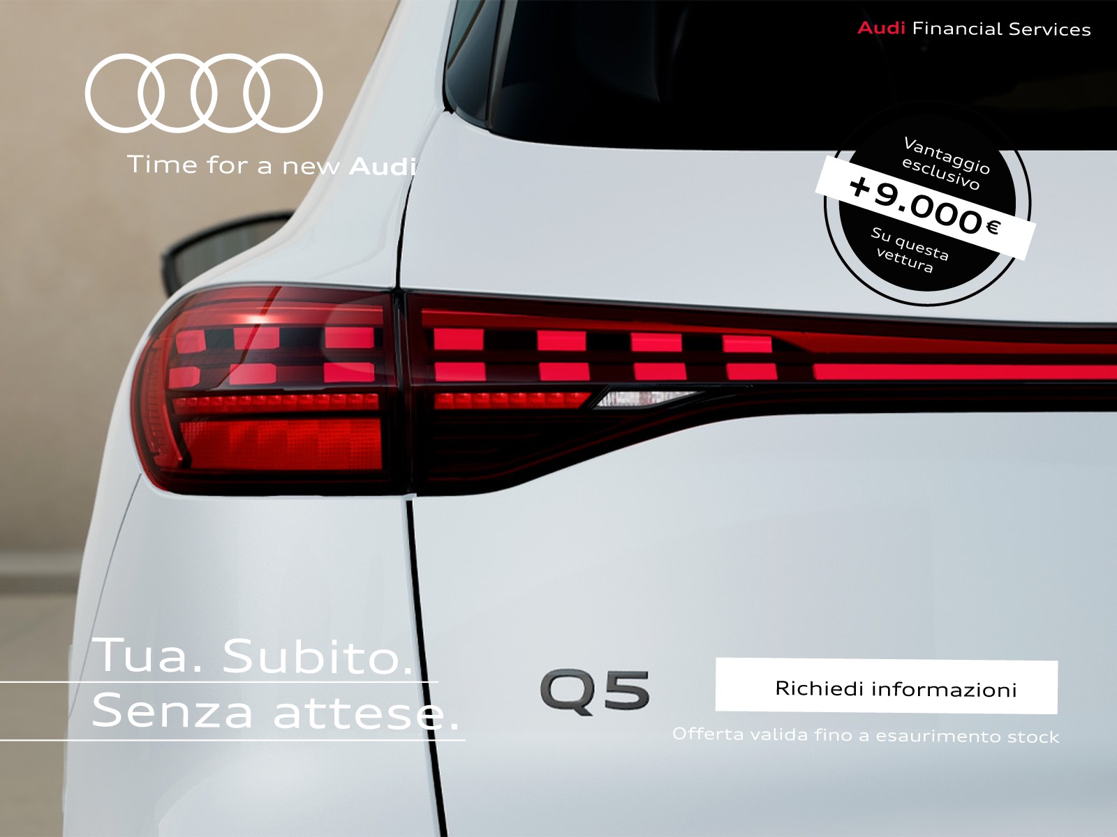 Audi Q5 2.0 tdi mhev+ s line edition quattro 204cv s-tronic