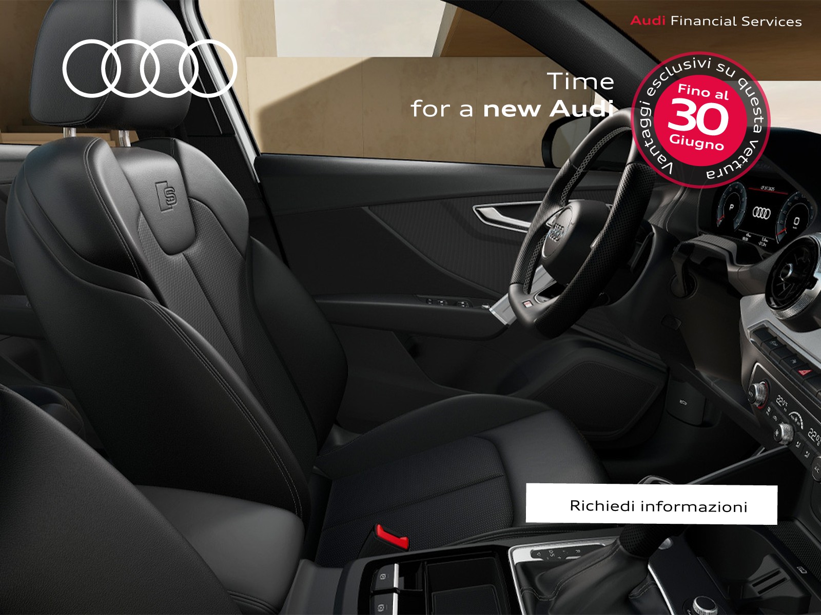 Audi Q2 35 1.5 tfsi identity black s-tronic