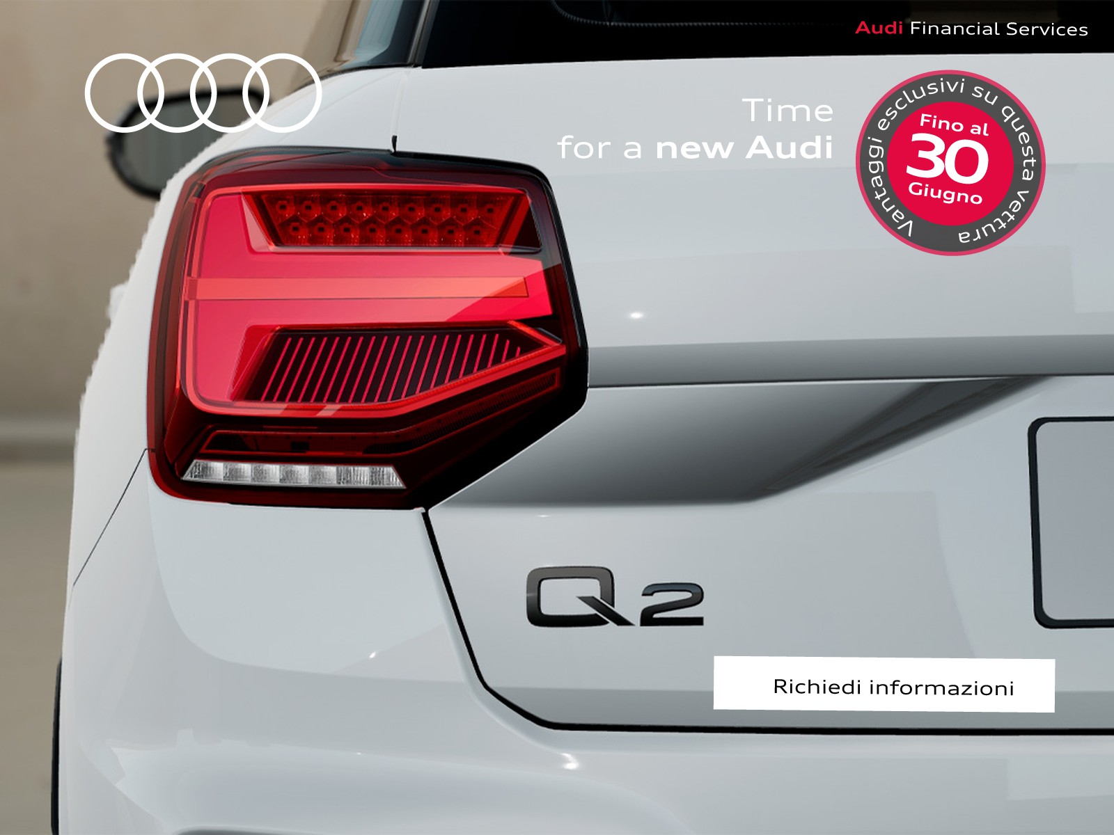 Audi Q2 35 1.5 tfsi identity black s-tronic