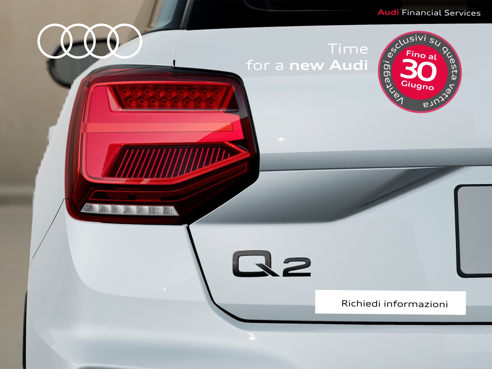 Audi Q2 40 2.0 tfsi identity black quattro s-tronic