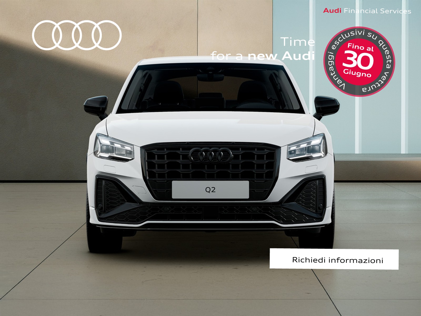 Audi Q2 30 2.0 tdi identity black